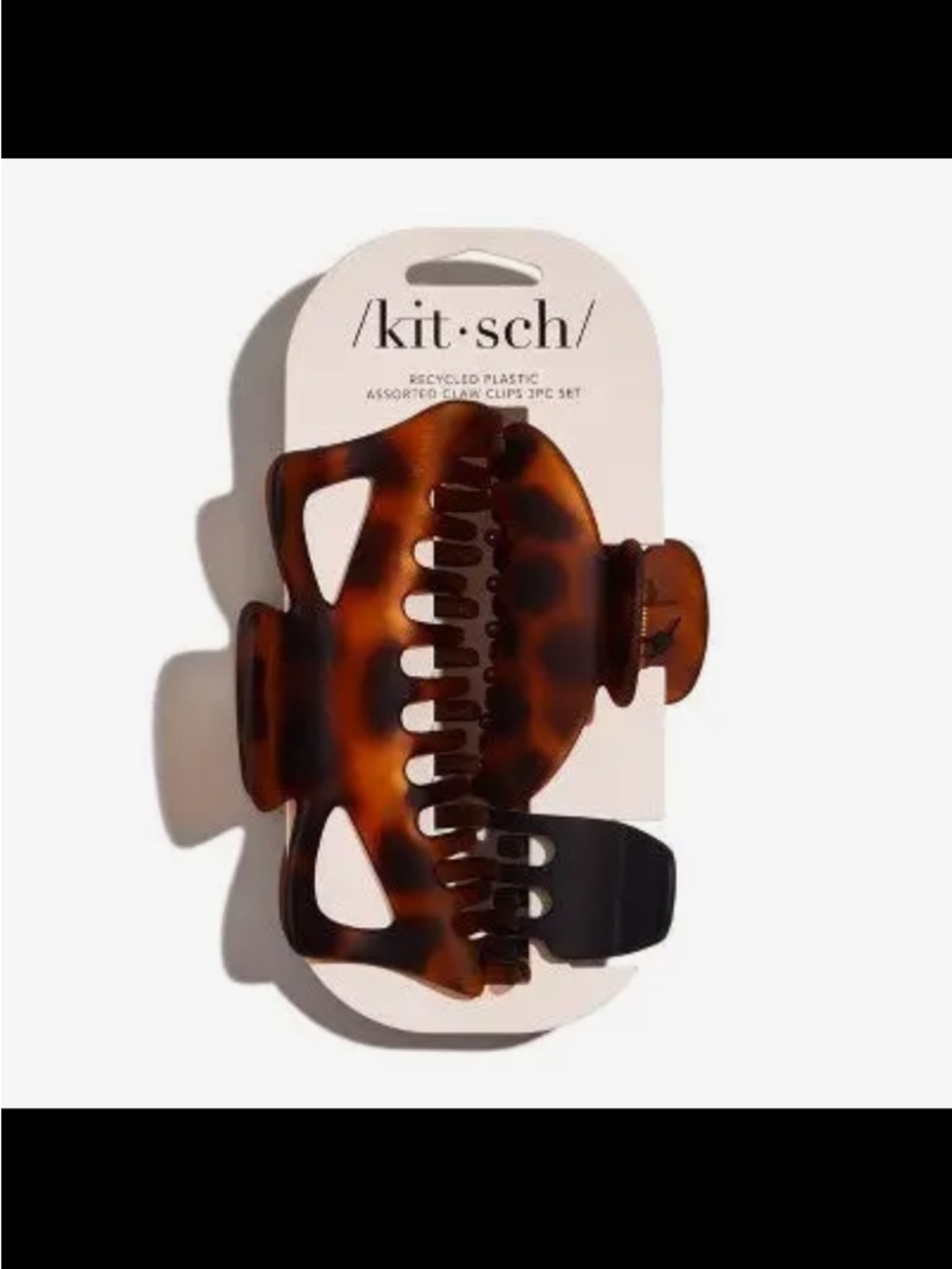 Kitsch Jumbo Claw Clip 3-pc. Hair Goods Set